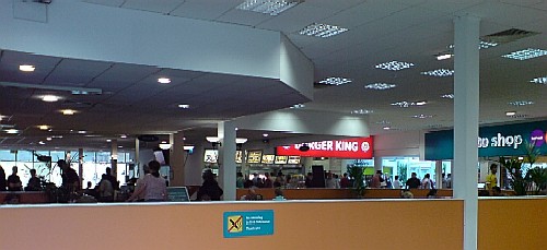 Exeter Services (M5) interior in 2007